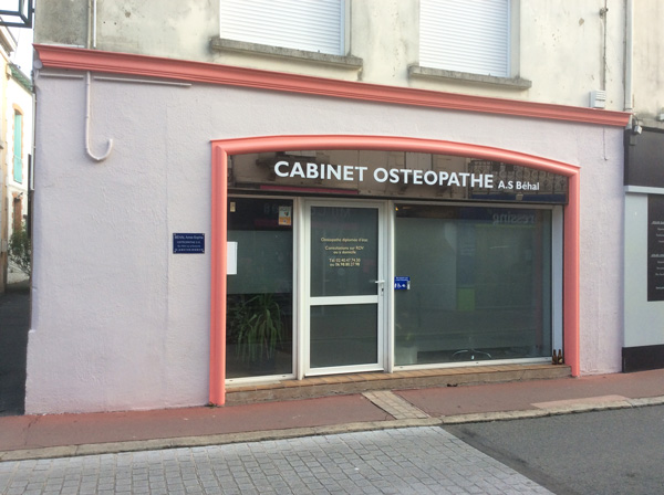 Accès ostéopathe Vallet